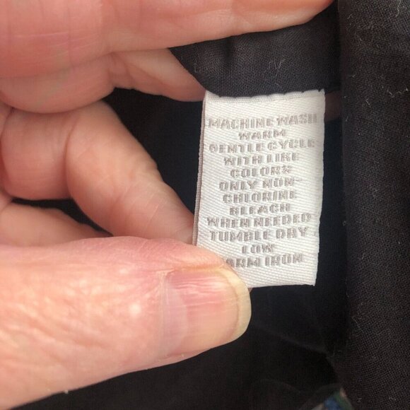 Charter Club Button Front Jacket - Paisley Floral Whimsy Core - Picture 10 of 10